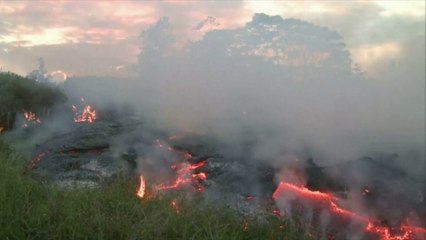 A Hawaï, la lave du volcan Kilauea s'approche des habitations