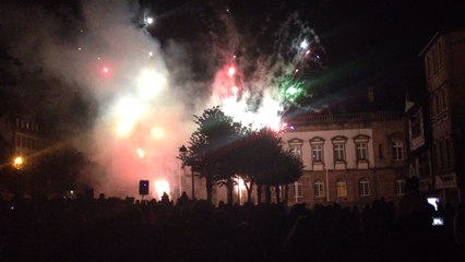 Feu d'artifice de la foire haute