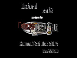 Mothership Ledzep en concert a l'oxford
