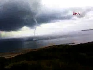 Çanakkale Biga'da hortum