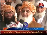 Dharney Main Batien Islam Ki aur Harkatien Bay-Hayai Ki Nazar arahi Hain - Maulana Fazal-ur-Rehman