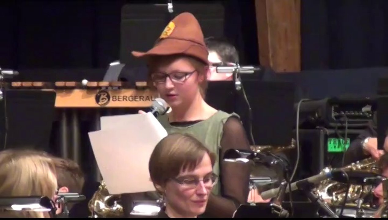 Les "super héros" au concert de gala de l'harmonie de Steenwerck