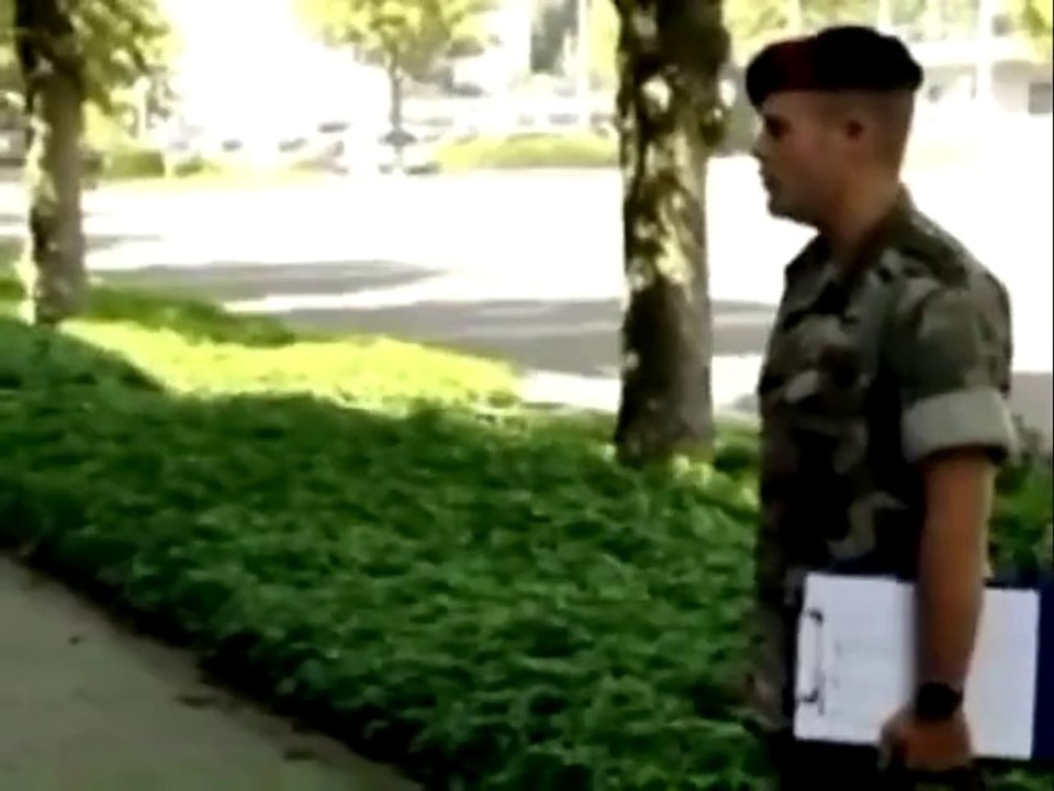 dutch marines induction haircut