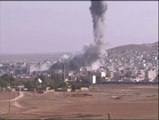 U.S. Airforce bombing İslamic State (IS) in Kobane(1)