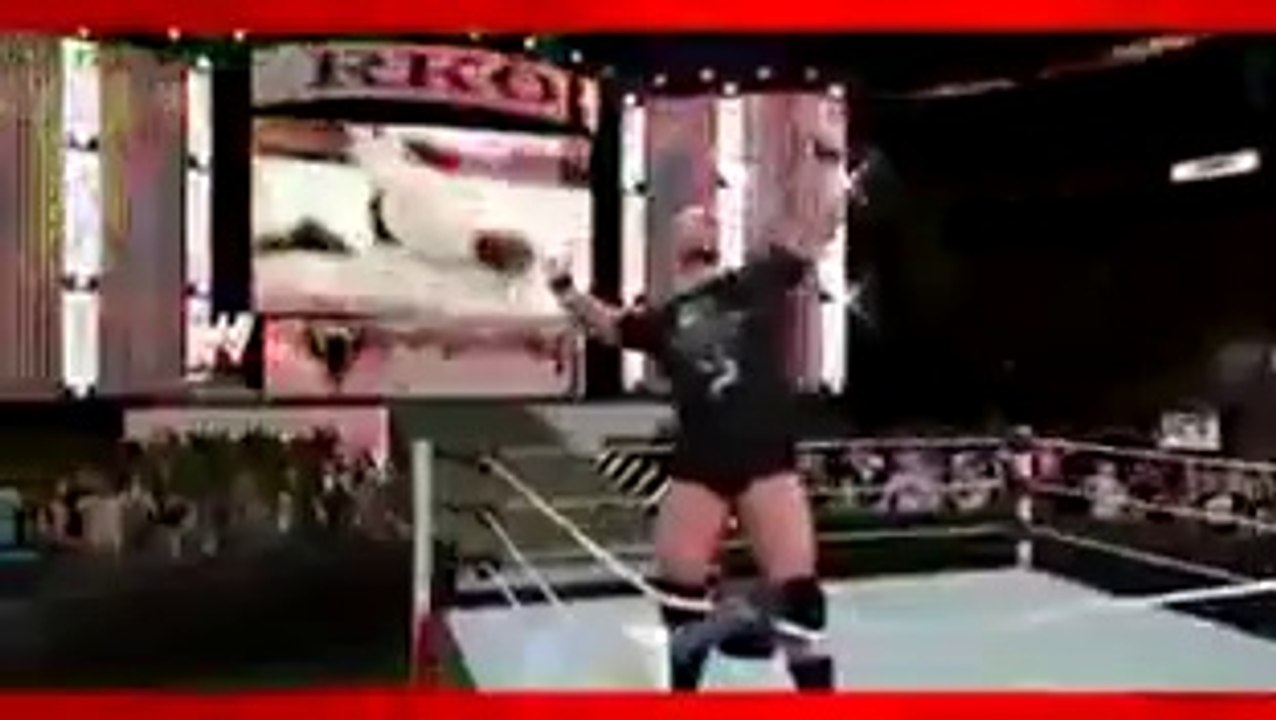 Randy Orton's entrance in 2k15 game