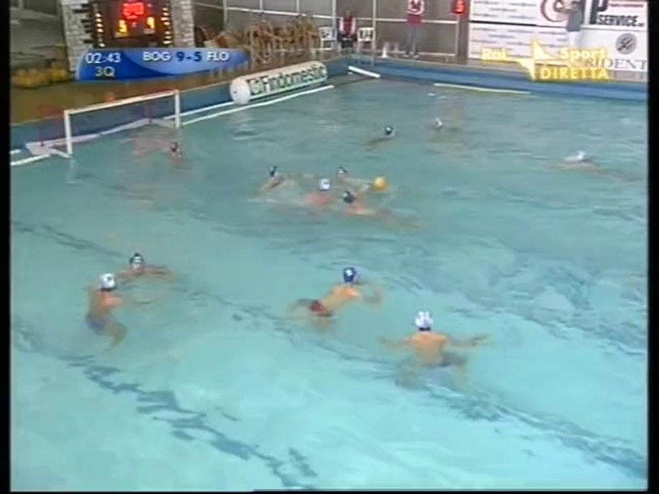 Arnaldo Deserti Back Hand Goal 5 meters water polo