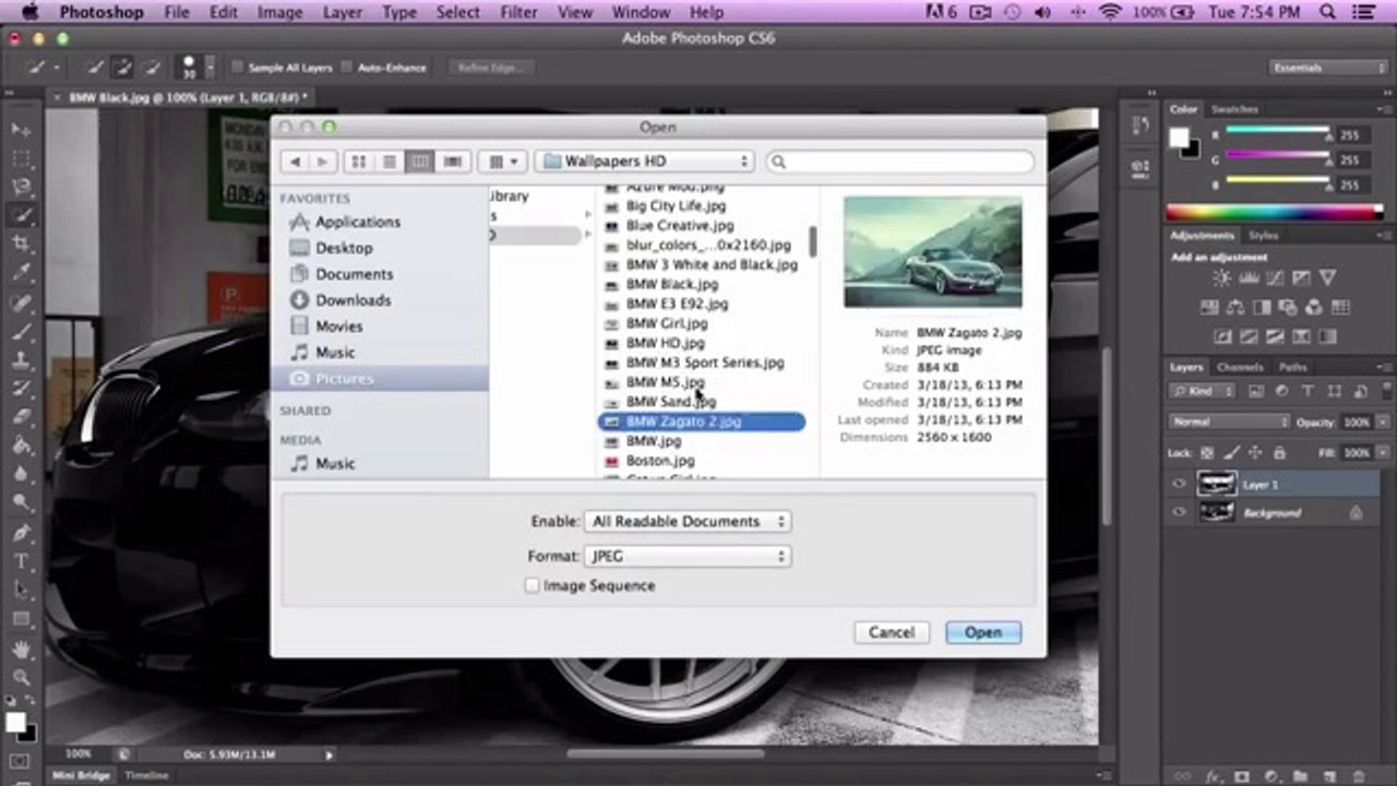 Adobe Photoshop CS6 Tutorial for Beginners (Part 1)