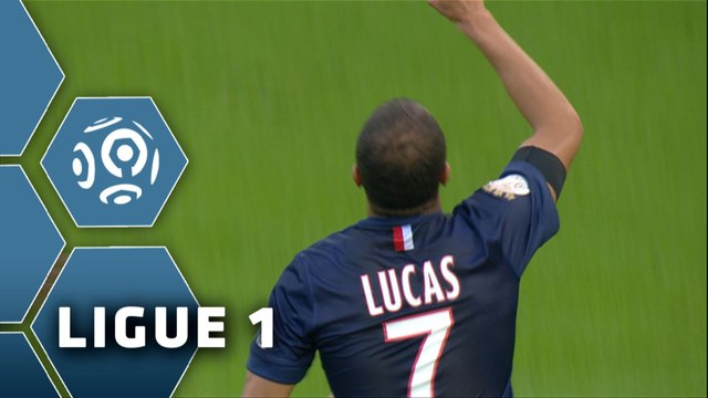 But LUCAS (45ème +3 pen) / Paris Saint-Germain - Girondins de Bordeaux (3-0) - (PSG - GdB) / 2014-15