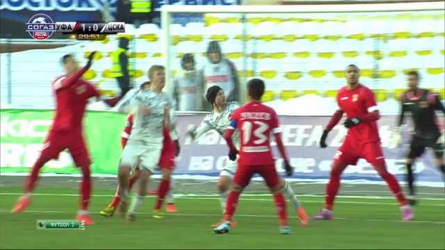 Уфа-ЦСКА 1 тайм