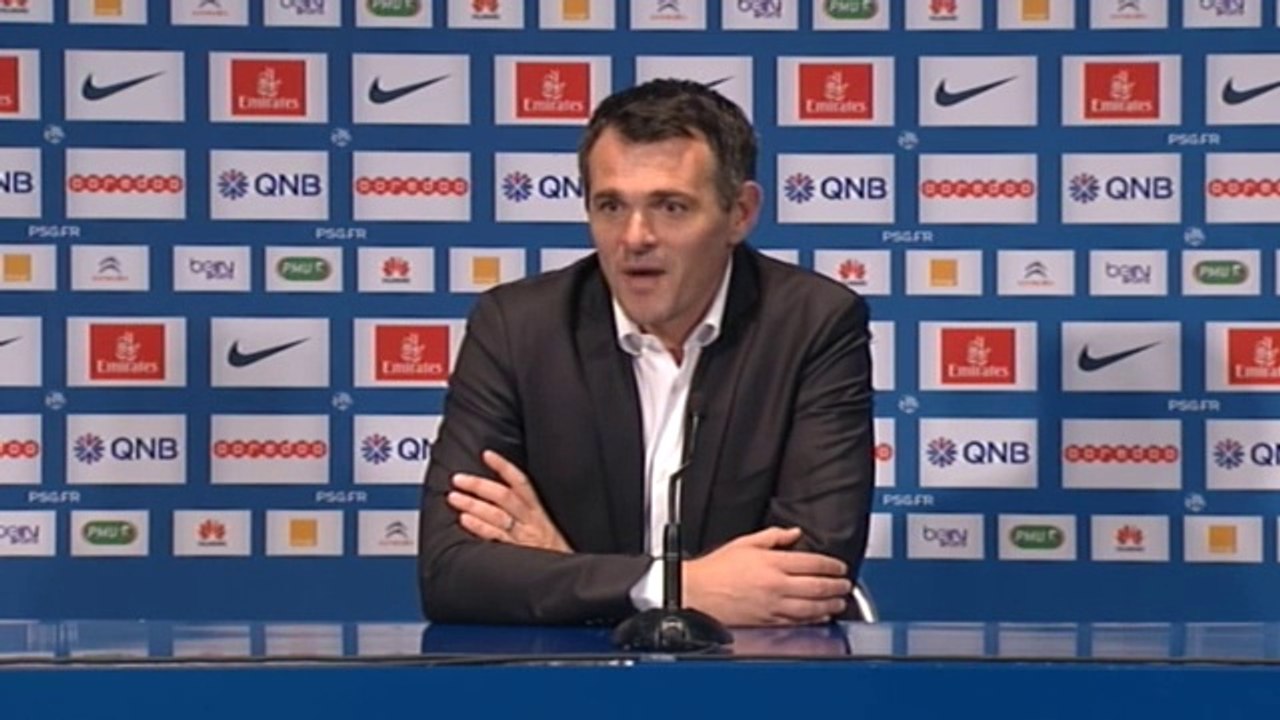 Conférence - Sagnol et Blanc au micro