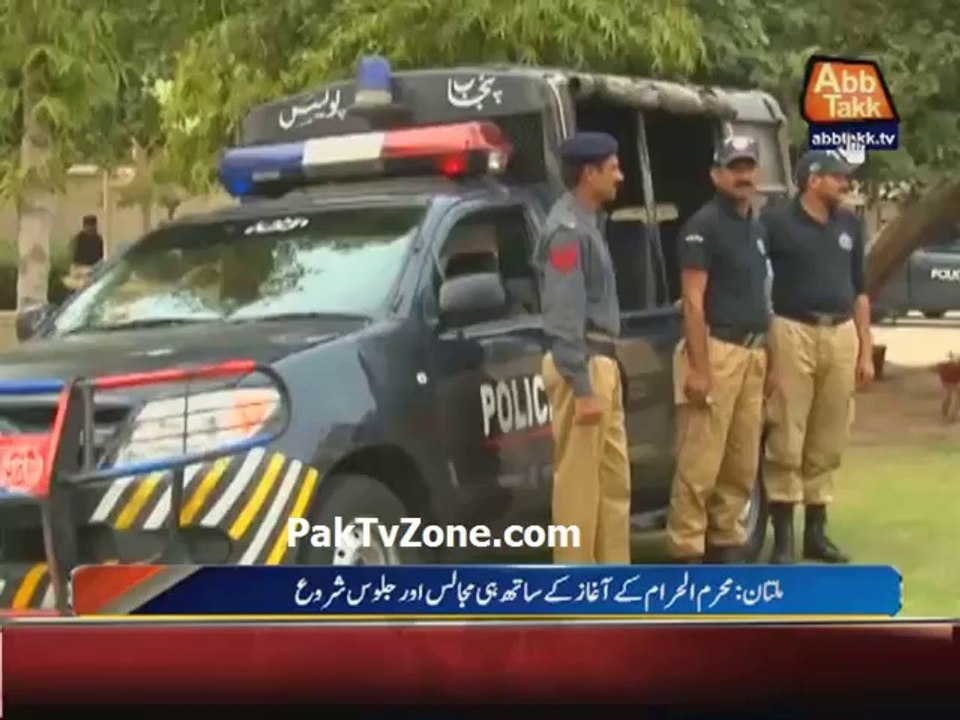 Security beefed up at Multan in muharram