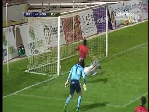 Ερμής - Αγία Νάπα (Γκόλ Ονίλο 47')