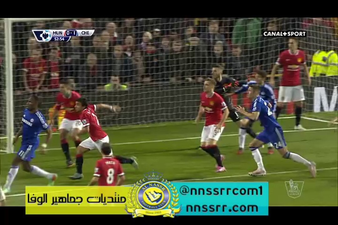 هدف #تشيلسي الاول ضد #مانشيستر_يونايتد 1-0 | #دروغبا