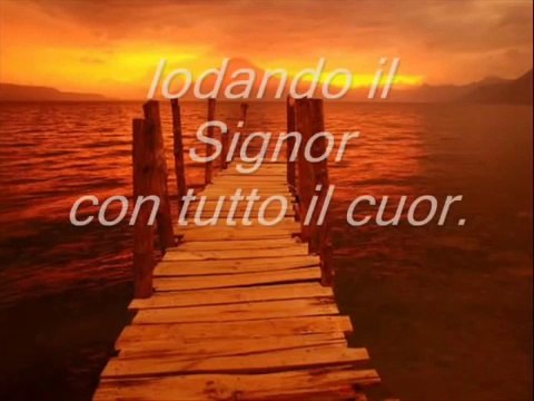 CANTA UN NUOVO CANTO A DIO-SE LO SPIRITO DI DIO