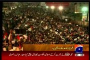 MQM stages protest at Shahra-e-Quideen against Khursheed Shah's blasphemous comments on 