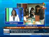 Juventud uruguaya participa y define elección y plebiscito