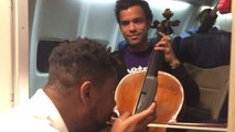 Beatbox & Violoncelle à bord d'un avion Southwest