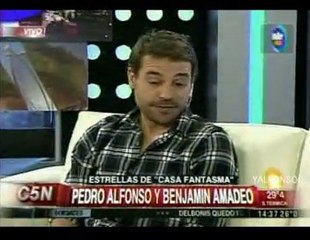Pedro en Viva la Tarde (con Benjamín) - 26 de Octubre