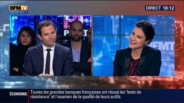 BFM Politique: L'interview de Benoît Hamon par Apolline de Malherbe (1/6) - 26/10