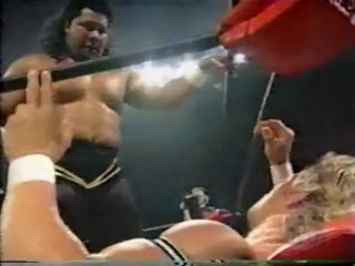 WCW Meng vs Lex Luger @ Nitro 1995-09-25