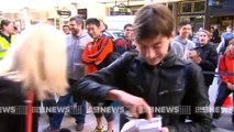 First iPhone 6 Sold in Perth Dropped by Kid on Live TV - iPhone 6 Drop Test - Unboxing - HD