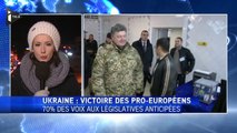 Législatives en Ukraine : écrasante victoire des pro-européens