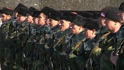 Rebel stronghold tightens security ahead of Ukrainian election