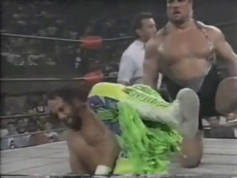 WCW Macho Man Randy Savage vs Scott Norton @ Nitro 1995-09-11