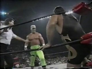WCW Sting vs VK Wallstreet @ Nitro 1995-09-11