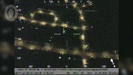 Il s'amuse à pointer un laser sur un hélicoptère de la police, sanction immédiate!