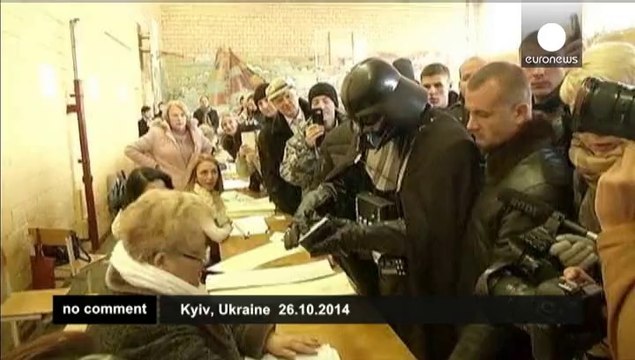 Ukraine elections: Darth Vader prevented of voting