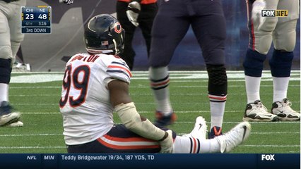 Lamarr Houston injures himself celebrating