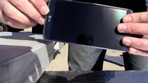 LG G Flex vs iPhone 6 Plus Bends Completely Backwards and Still Works!