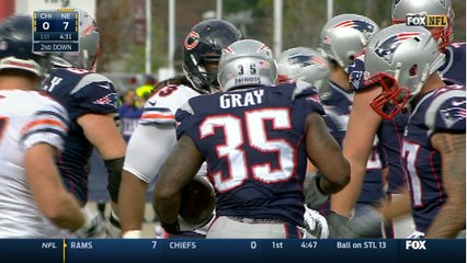 Week 8: Jonas Gray highlights