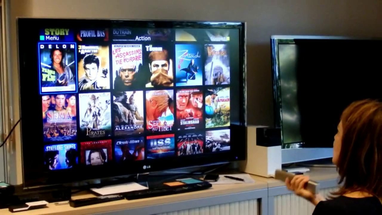 Démonstration Canalplay sur Freebox Révolution