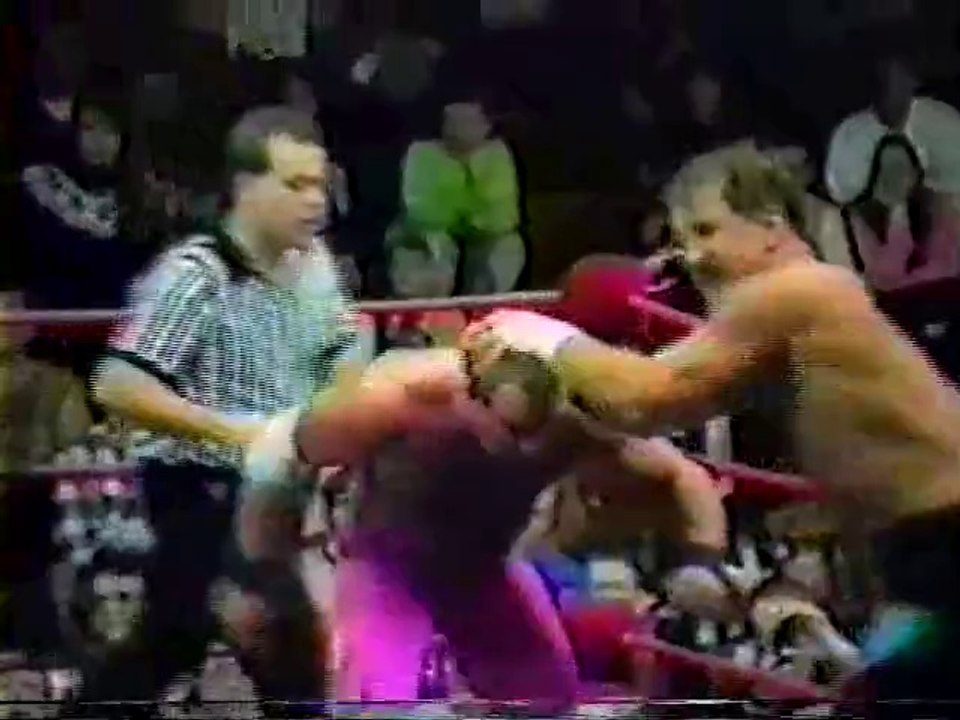 Cactus Jack, Terry Funk vs Eddie Gilbert, Stan Lane  (1990.11.09 WWA)