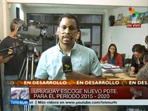 En Uruguay arranca el conteo de sufragios de comicios