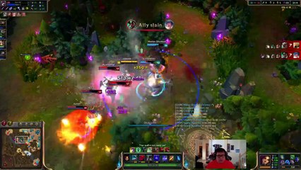 Scarra claque un super-pentakill - League of legends