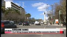 13 of 130 big European banks can weather economic downturn ECB