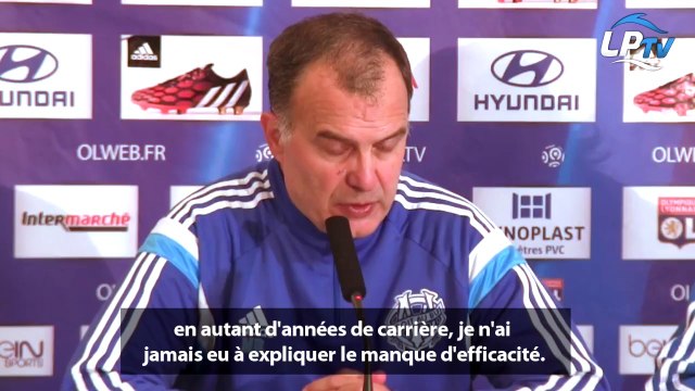 Lyon 1-0 OM : la réaction de Bielsa