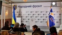 Ganan los partidos proeuropeos en Ucrania