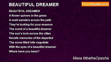 Masa MbathaOpasha - BEAUTIFUL DREAMER
