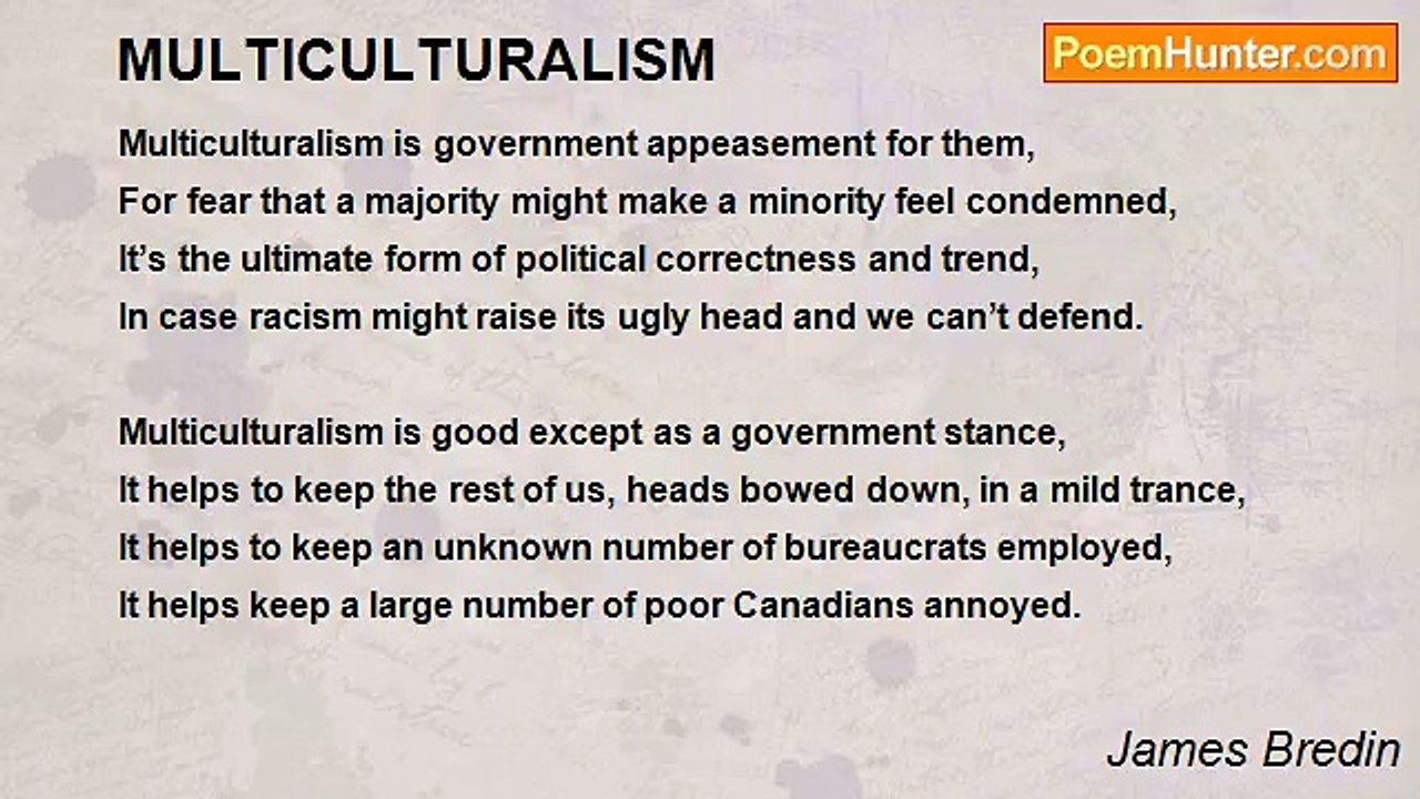 James Bredin - MULTICULTURALISM