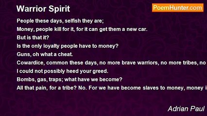 Adrian Paul - Warrior Spirit