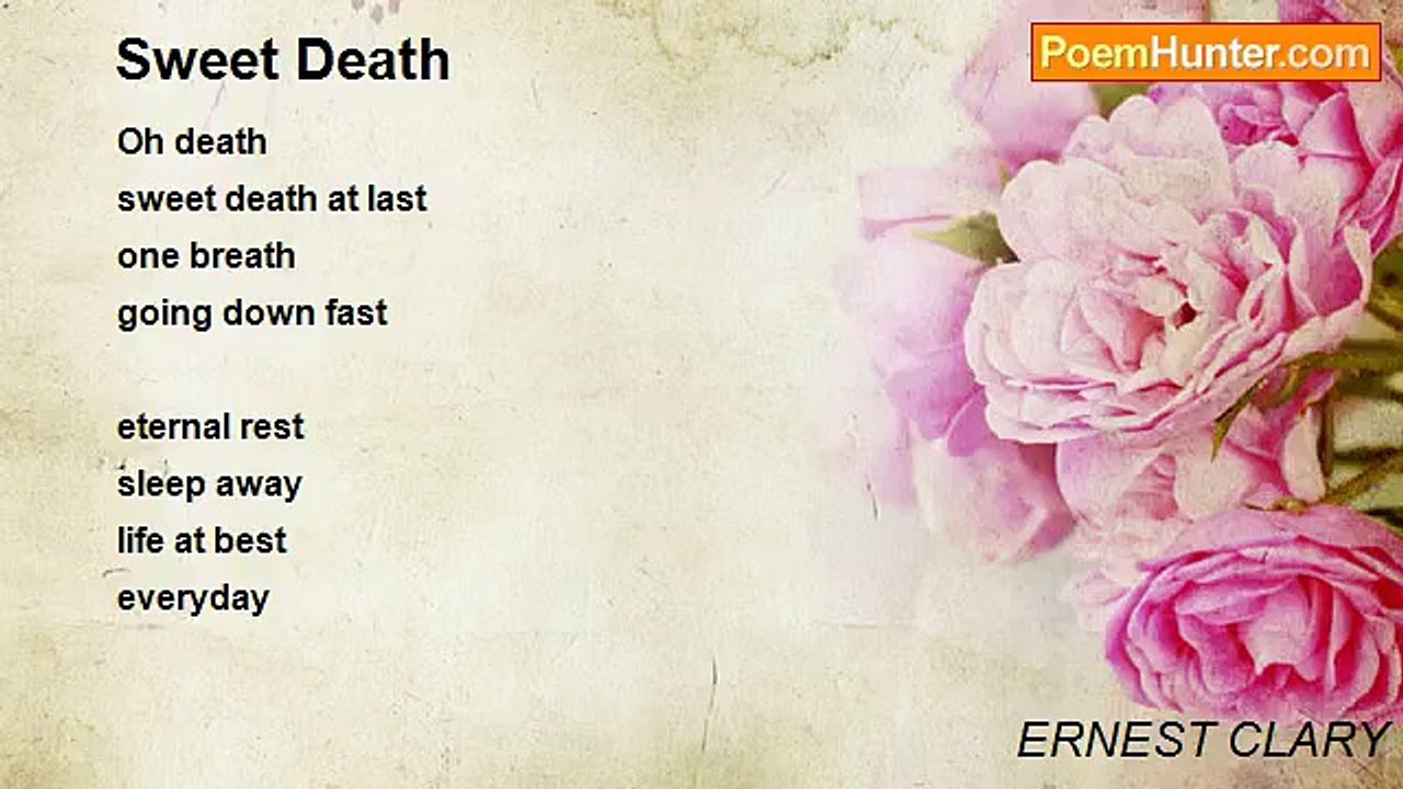 ERNEST CLARY - Sweet Death
