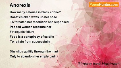 Simone Inez Harriman - Anorexia