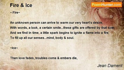 Jean Dament - Fire & Ice
