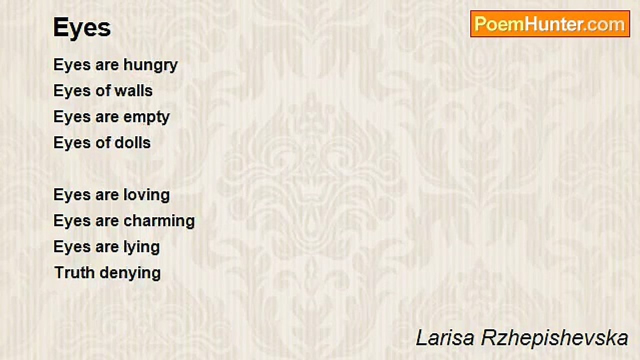 Larisa Rzhepishevska - Eyes