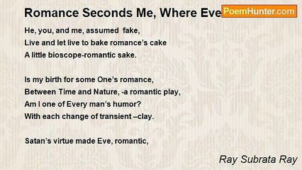 Ray Subrata Ray - Romance Seconds Me, Where Ever I Go