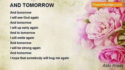 Aldo Kraas - AND TOMORROW